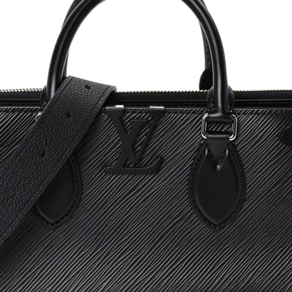 Louis Vuitton Epi Grenelle Tote MM  Black 6 of 8