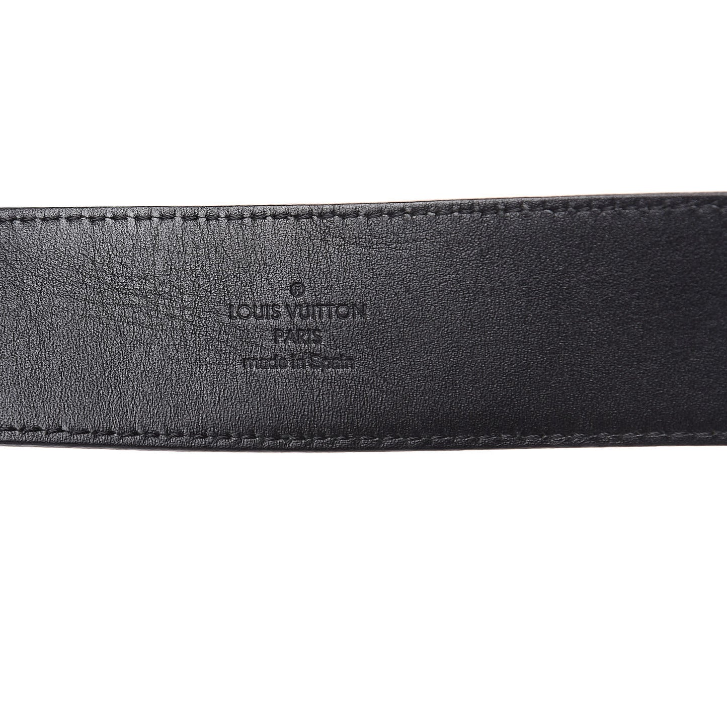 Damier Graphite LV Initiales Belt 100 40