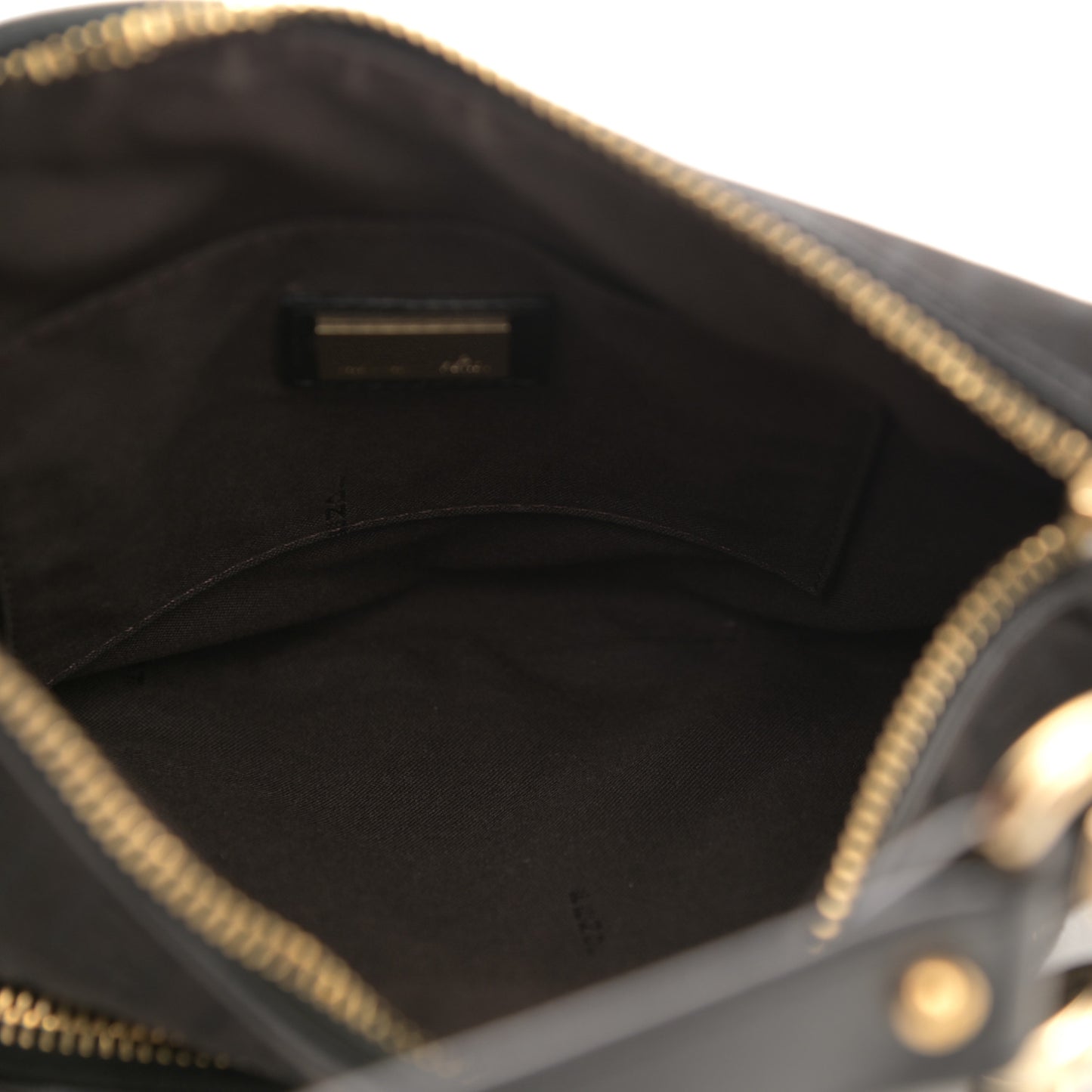 Zucchino Cuoio Chef Pocket Shoulder Bag Black