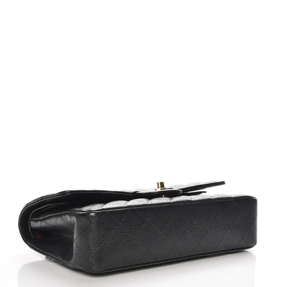 Chanel Caviar Quilted Medium Double Flap Black 4 of 7