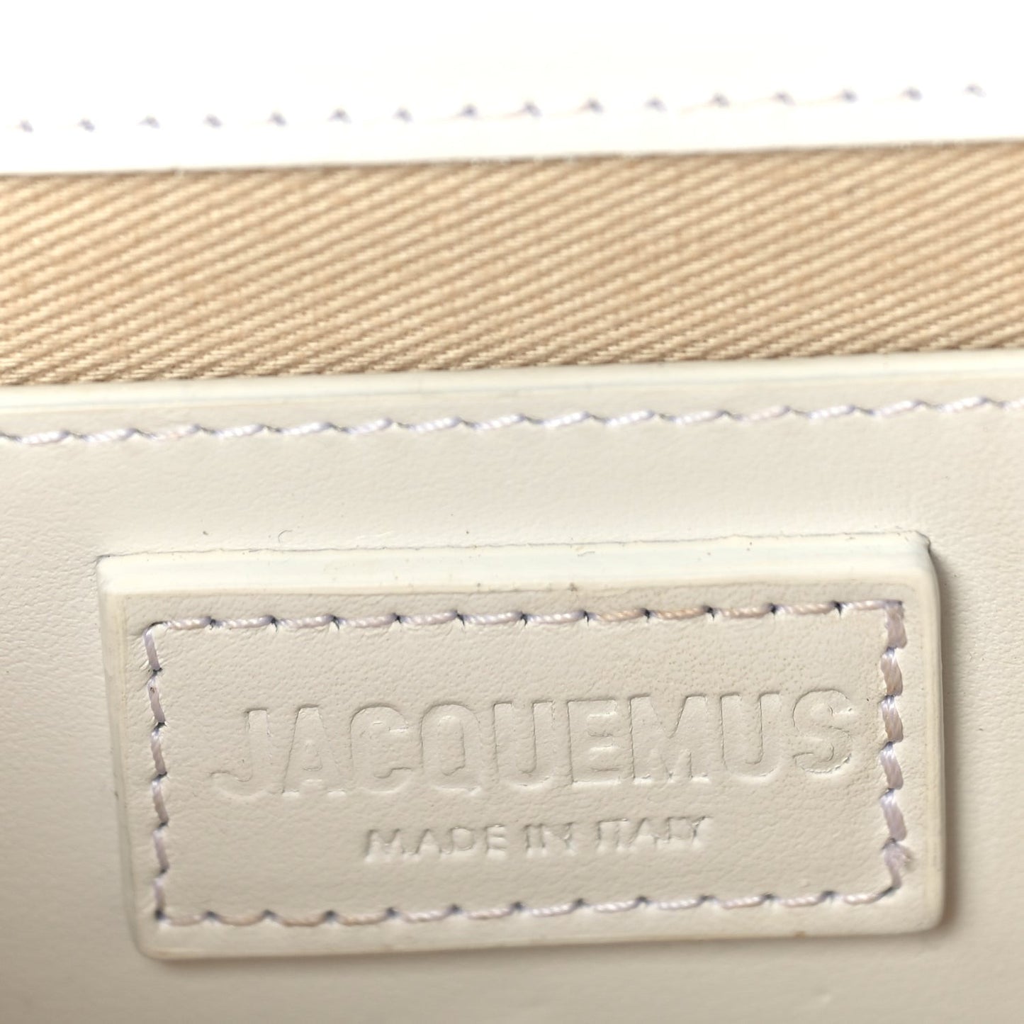 Smooth Calfskin Le Grand Bambino White