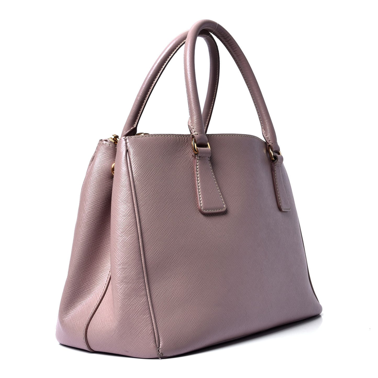 Saffiano Medium Galleria Double Zip Tote Cammeo