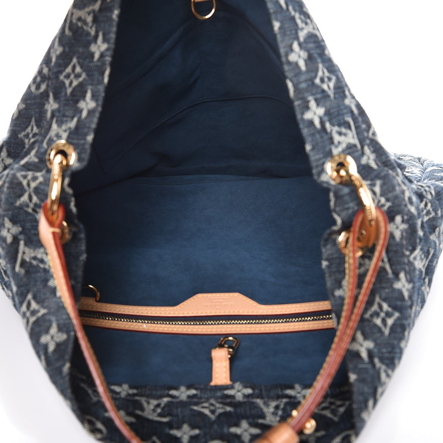 Louis Vuitton Denim Daily GM Gris Blue 5 of 8