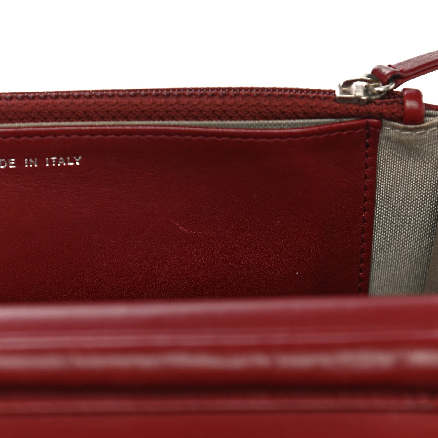 Caviar Timeless CC Wallet on Chain WOC Dark Red