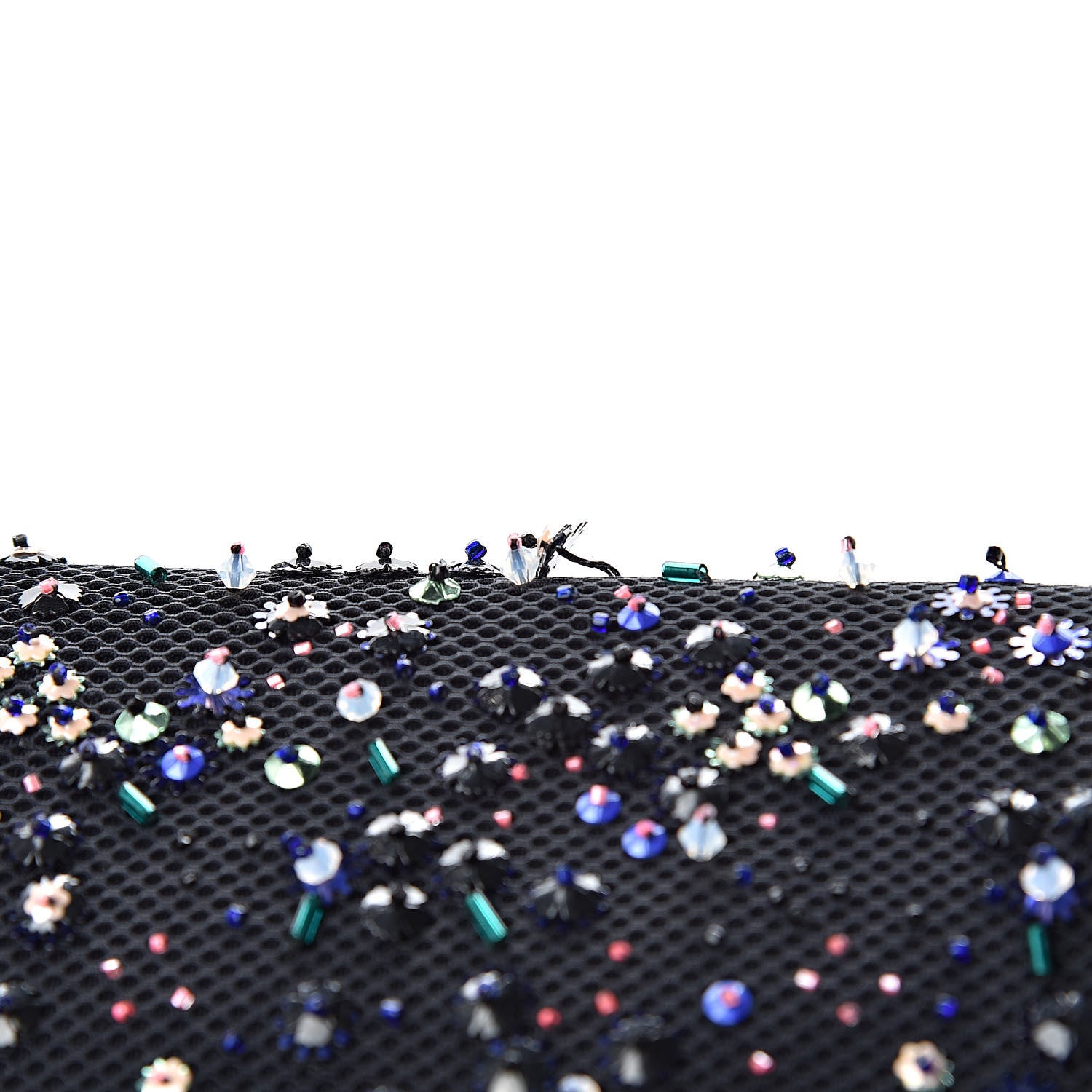 Christian Dior Lambskin Cannage Embellished Small Stardust Backpack Light Blue Black 13 of 13