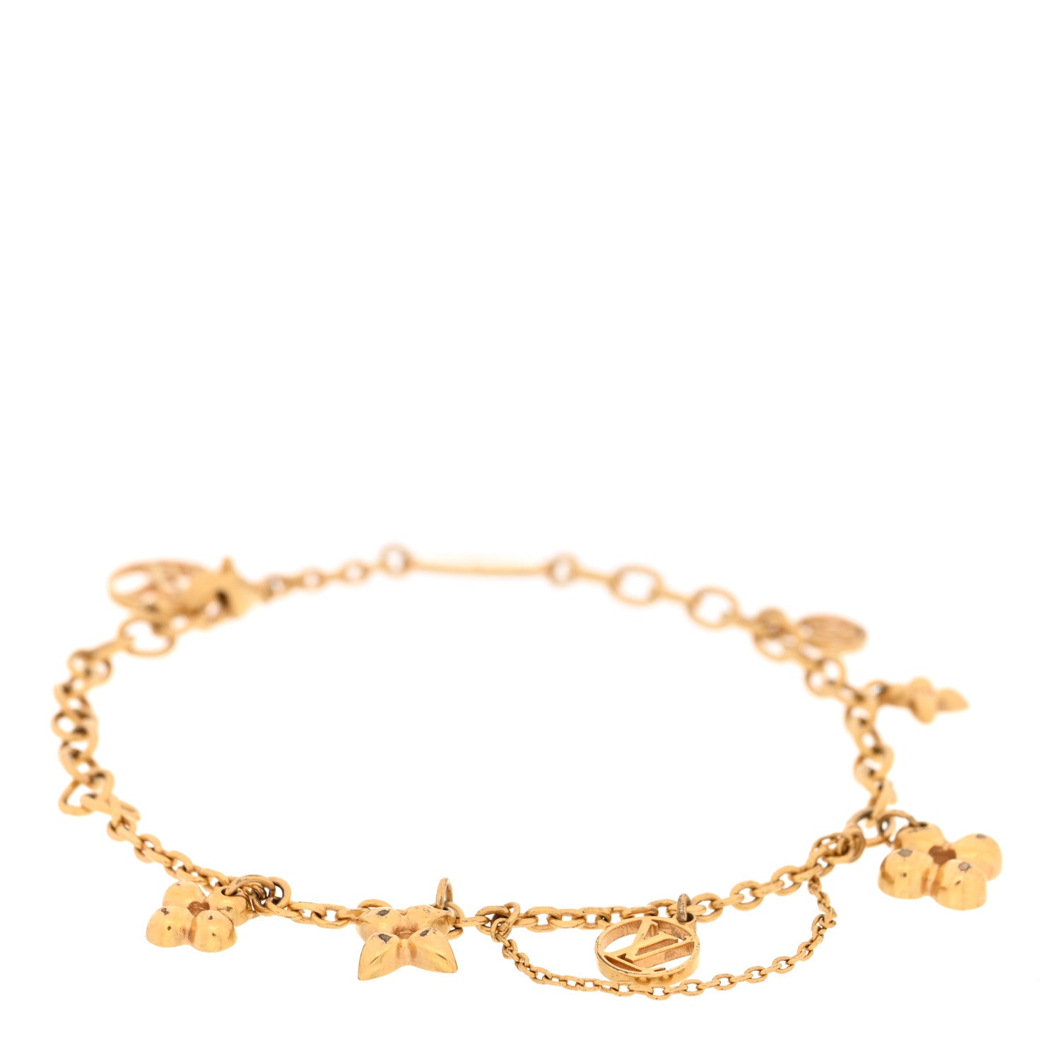 Louis Vuitton Metal Monogram Blooming Supple Bracelet 1 of 4