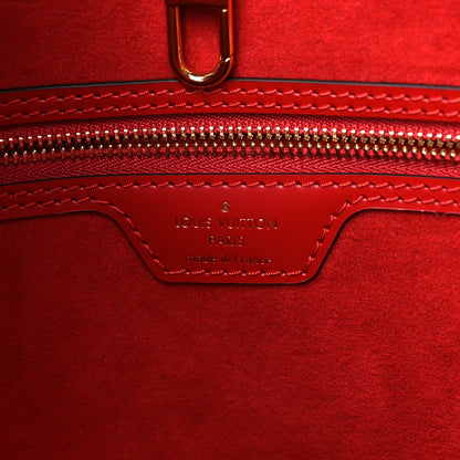 Louis Vuitton Epi Neverfull MM Castillan Red 5 of 8