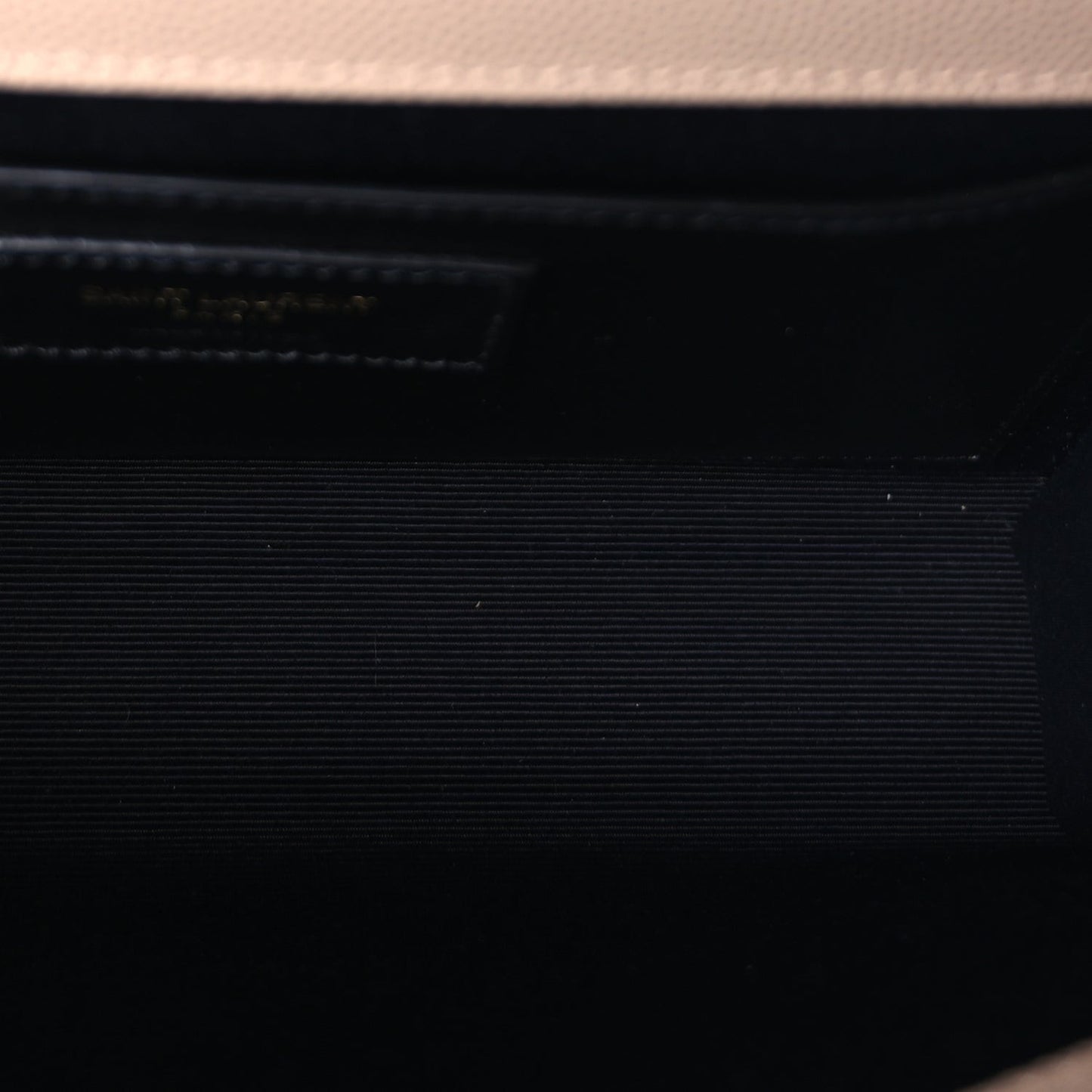 Grain De Poudre Small Monogram Kate Satchel Dark Beige