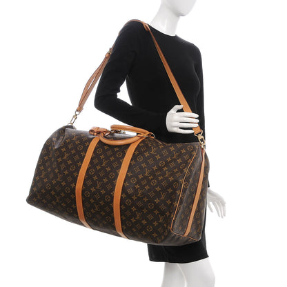 Louis Vuitton Monogram Keepall Bandouliere 60 3 of 9