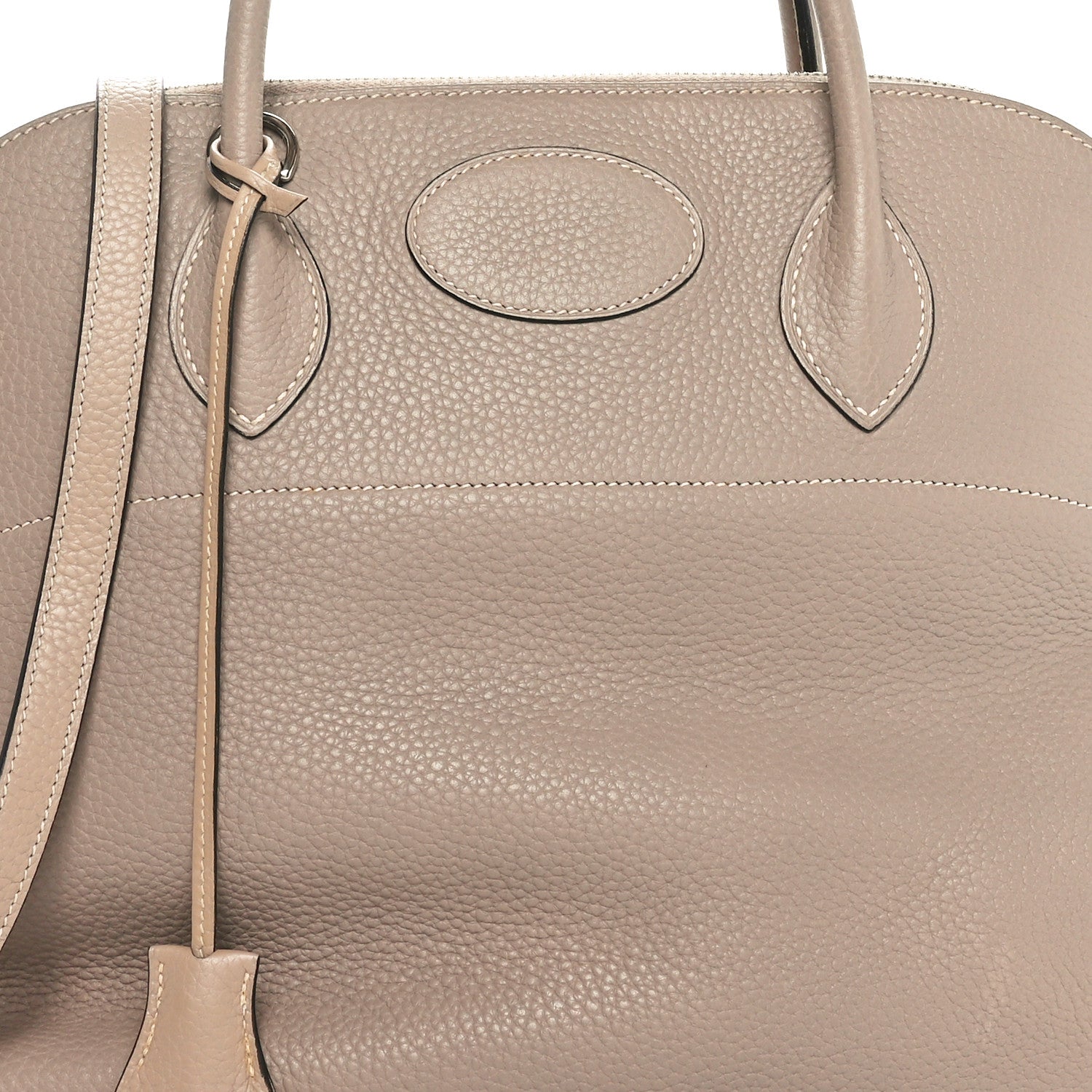 Hermes Taurillon Clemence Bolide 35 Gris Tourterelle 8 of 10