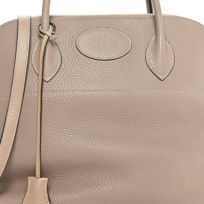 Hermes Taurillon Clemence Bolide 35 Gris Tourterelle 8 of 10