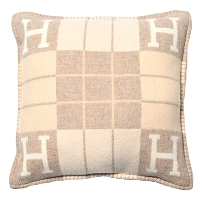 Hermes Wool Cashmere Avalon III Pillow PM Coco Camomille 2 of 3