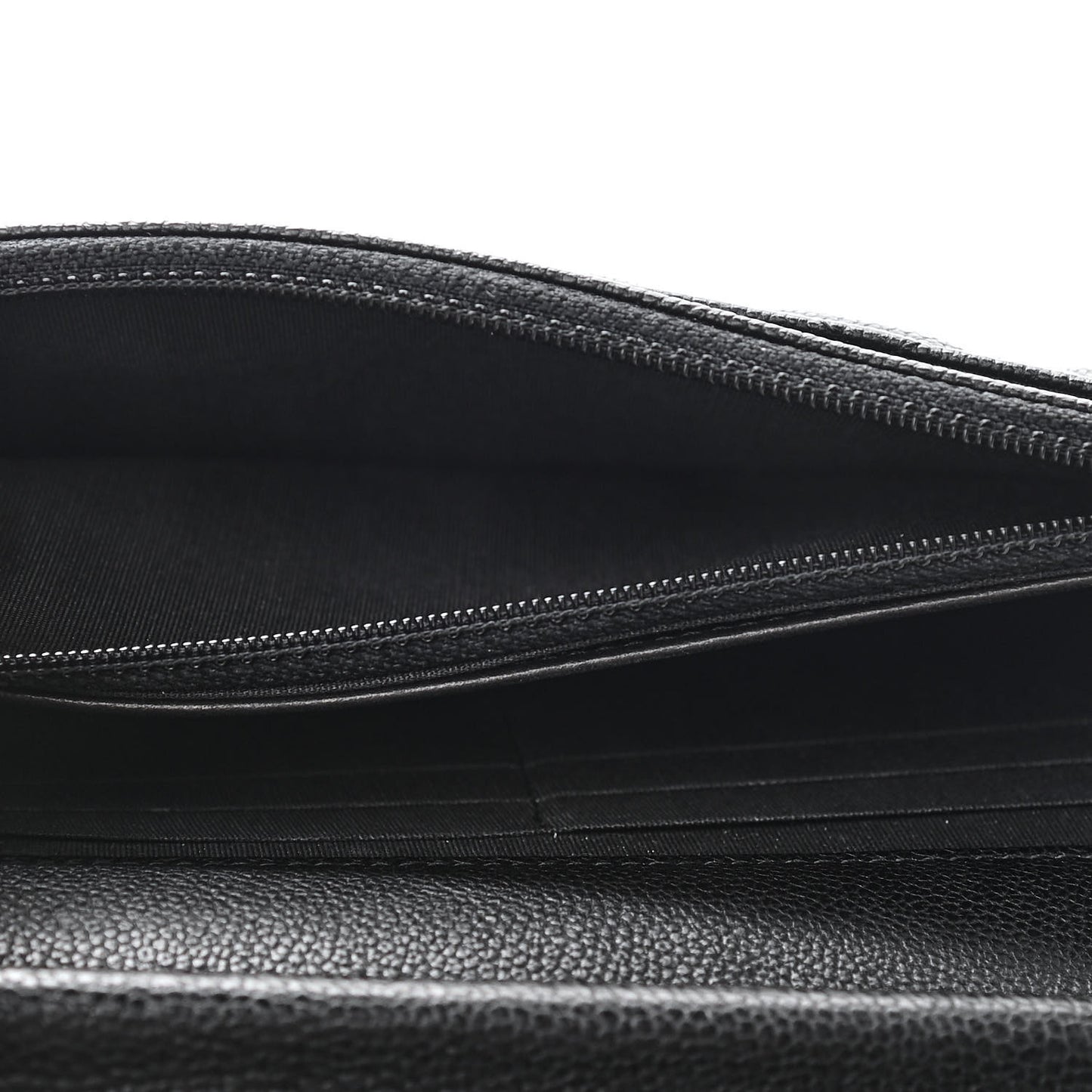 Caviar Quilted Boy Wallet On Chain WOC Black