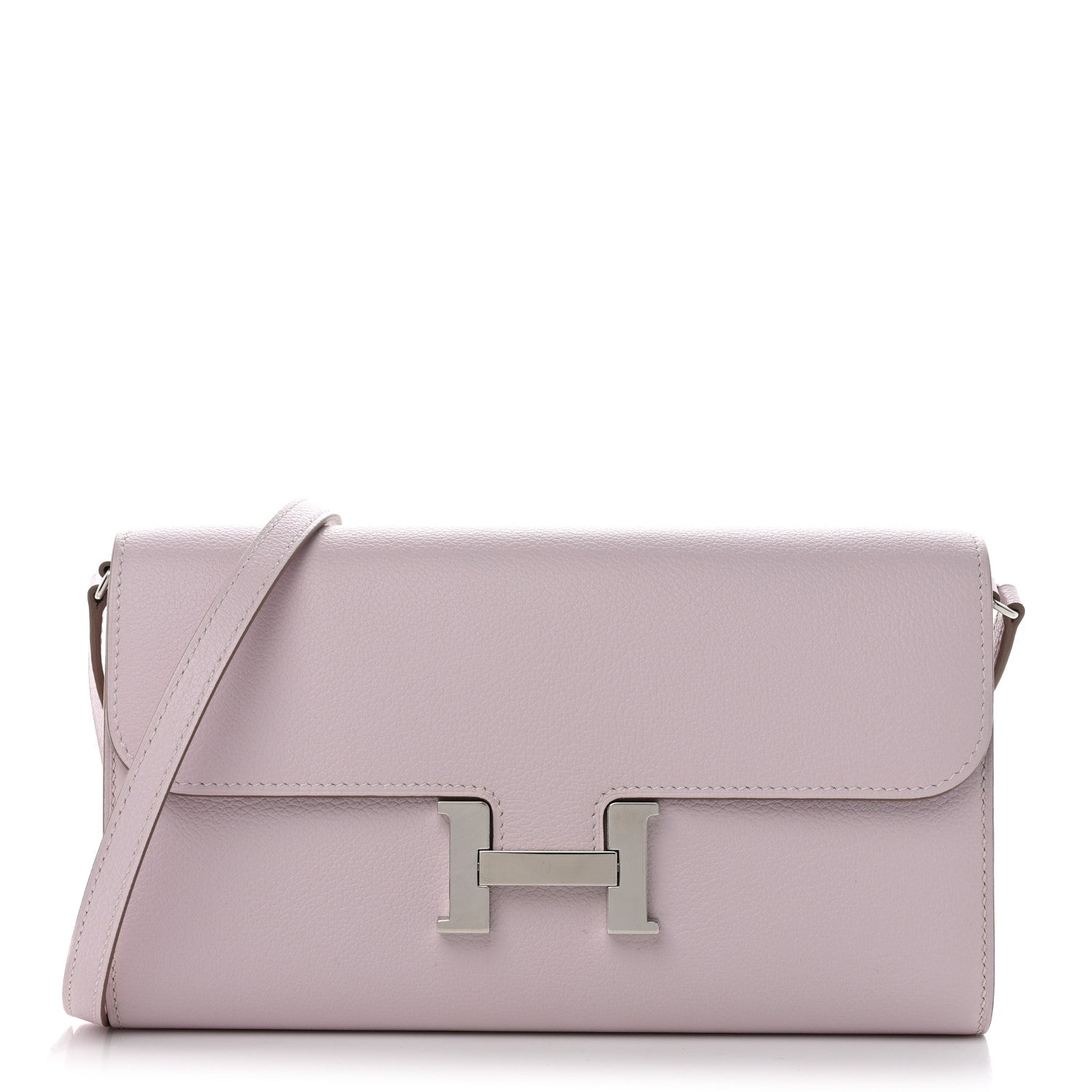 Hermes Evercolor Constance Wallet To Go Mauve Pale 1 of 11