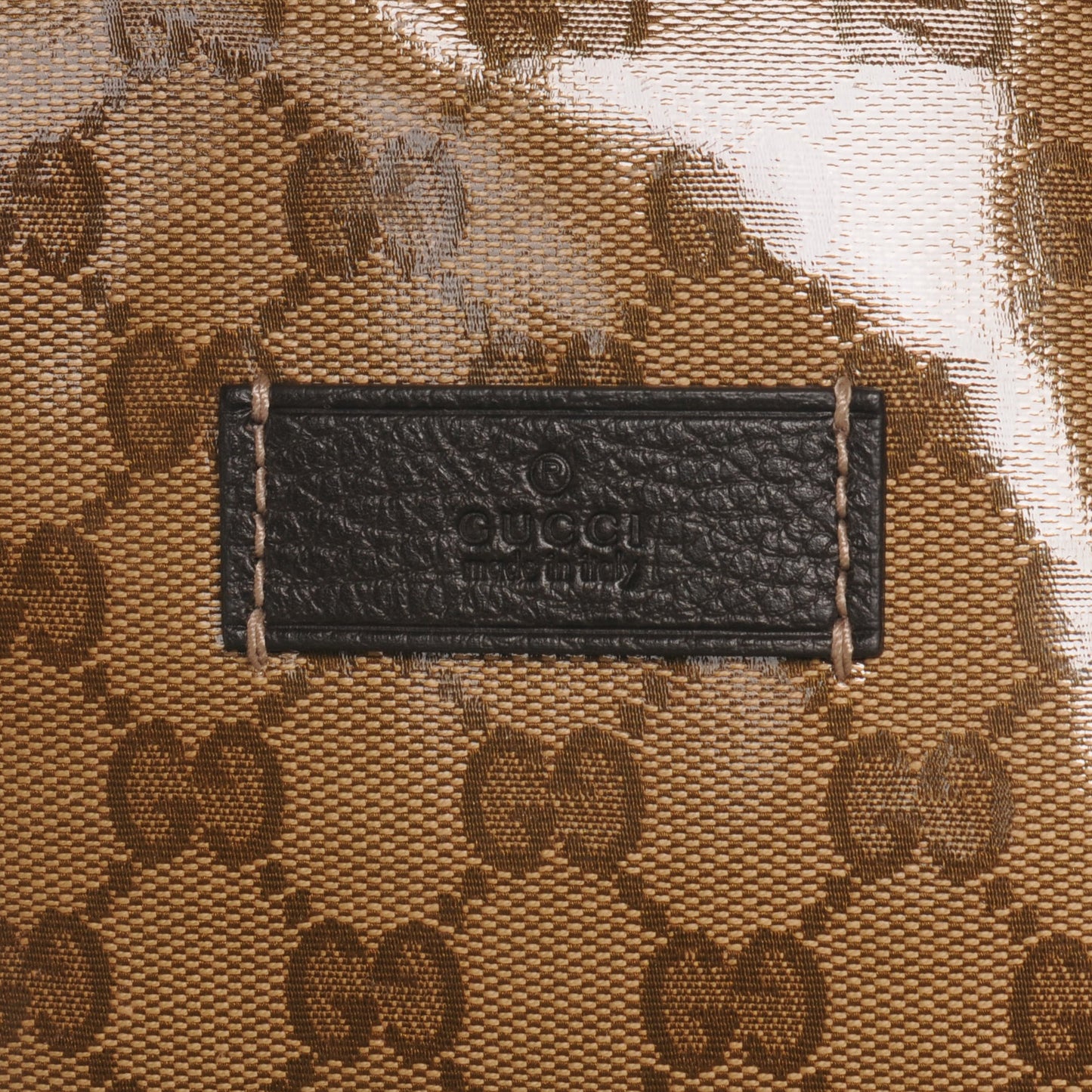 Crystal Monogram Travel Bag