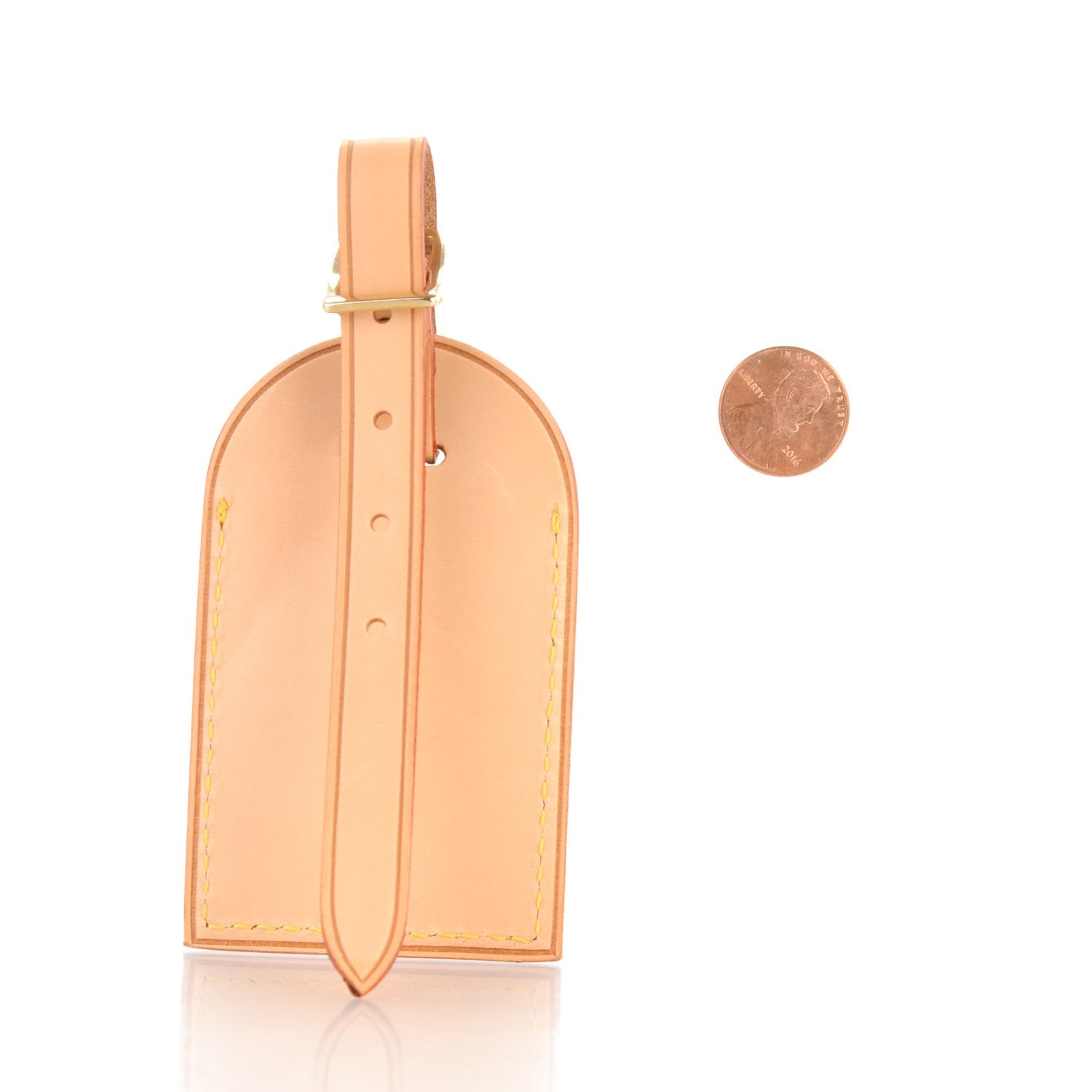 Louis Vuitton Vachetta Luggage Tag 2 of 2