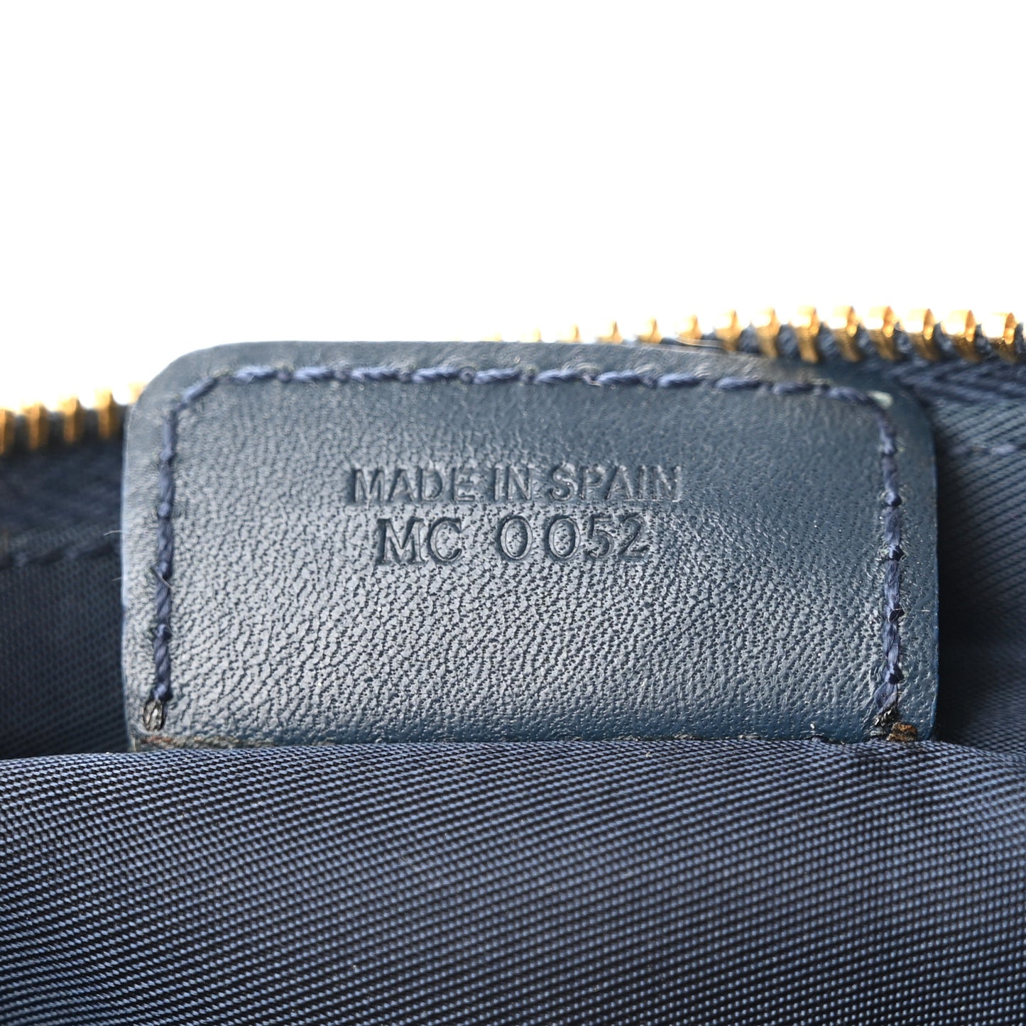 Monogram Mini Saddle Pochette Navy