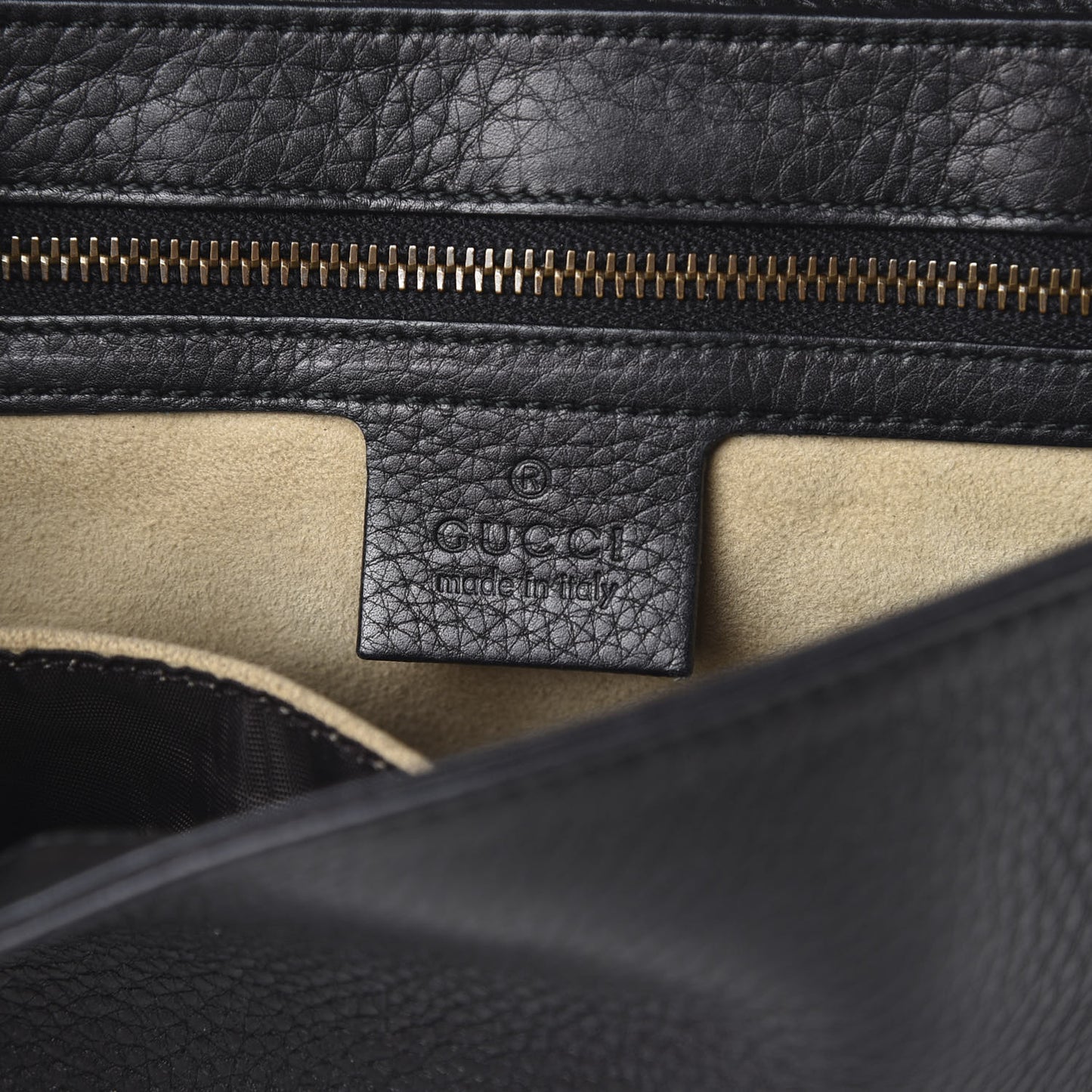 Calfskin Medium 1973 Chain Shoulder Bag Black