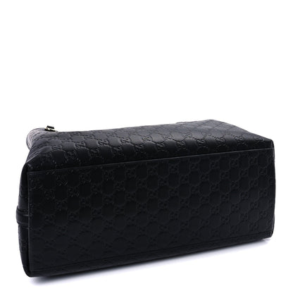 Gucci GG Calfskin Embossed Calfskin Large Tote Bag  Black 3 of 7