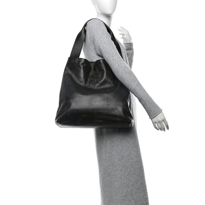 Miu Miu Soft Calf Hobo Bag Brown 2 of 9