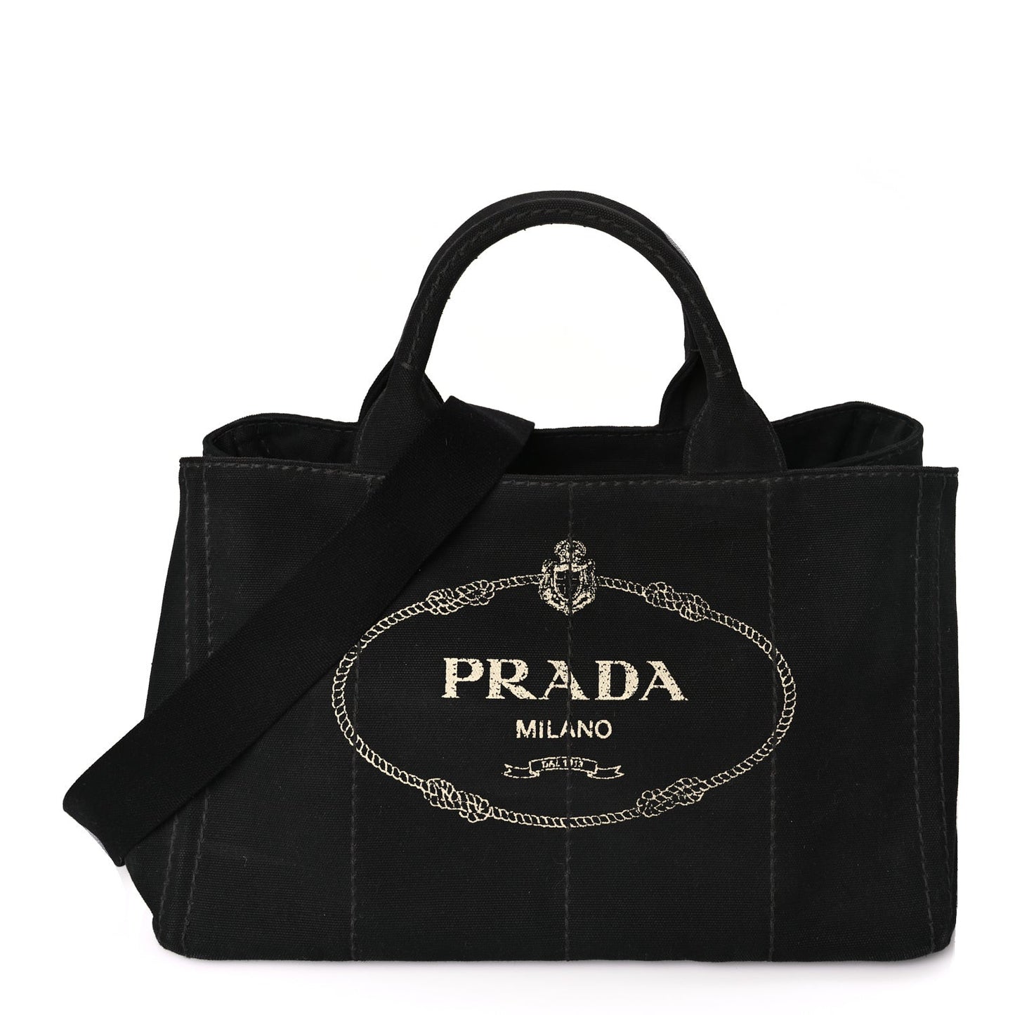 Canapa Logo Tote Black