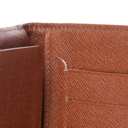 Louis Vuitton Monogram Porte Valeurs Checkbook Wallet 10 of 12