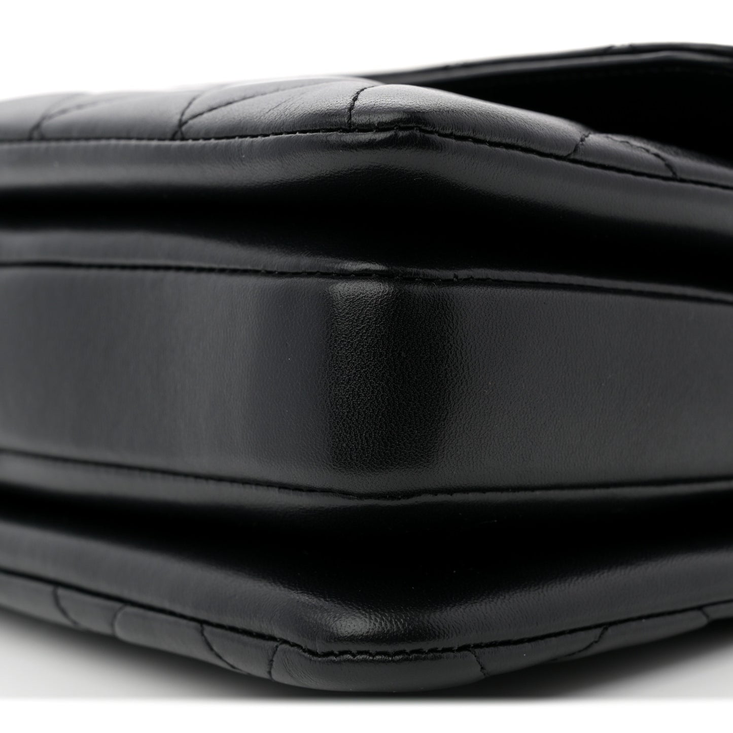 Lambskin Quilted Small Trendy CC Dual Handle Flap Bag Black