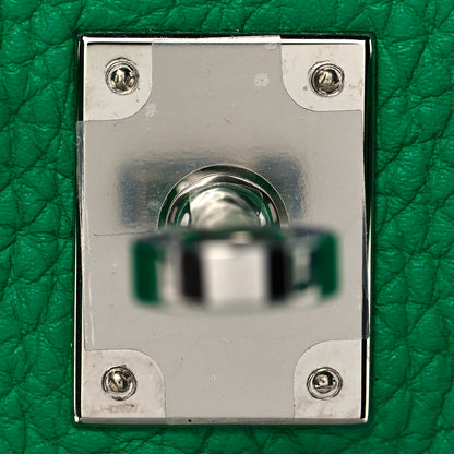 Hermes Togo Verso Birkin 25 Menthe Vert Bosphore 26 of 34