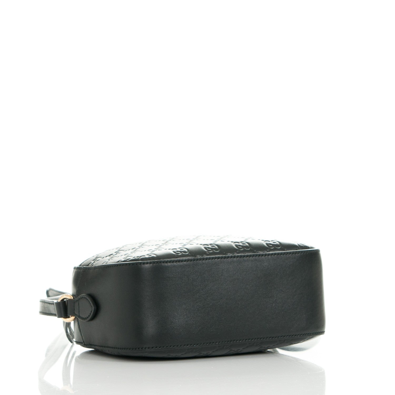 Gucci Guccissima Signature Small Camera Bag Black 4 of 7