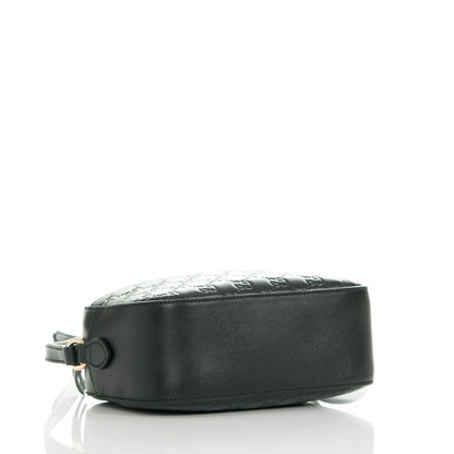 Gucci Guccissima Signature Small Camera Bag Black 4 of 7