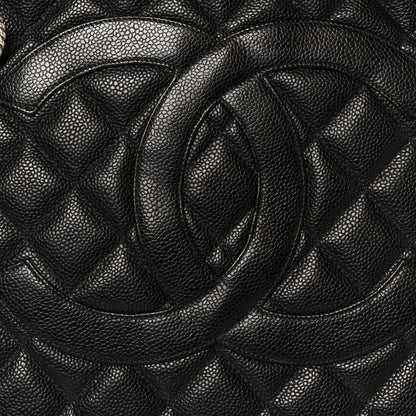 Chanel Caviar Quilted Medallion Tote Black 8 of 10