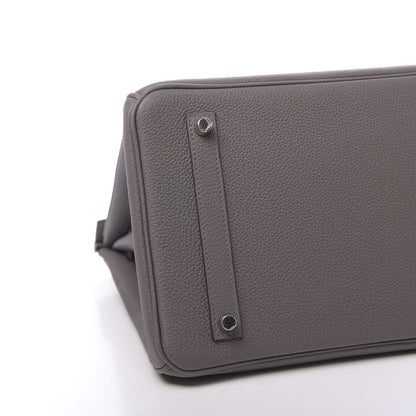 Hermes Togo Birkin 35 Etain 9 of 11