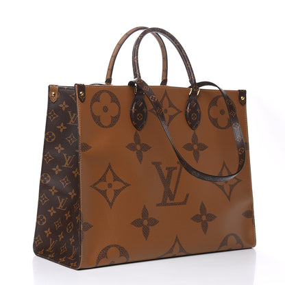Louis Vuitton Reverse Monogram Giant Onthego GM 3 of 9