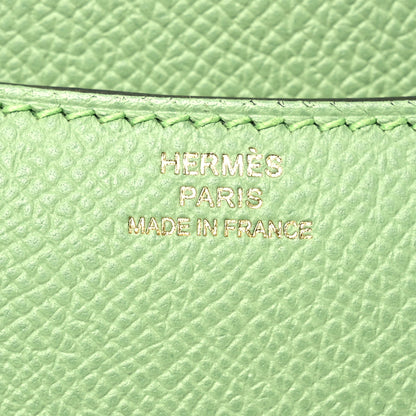 Hermes Epsom Constance 18 Vert Criquet 6 of 18