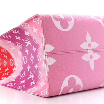 Louis Vuitton Monogram Escale Onthego GM Rouge 8 of 9