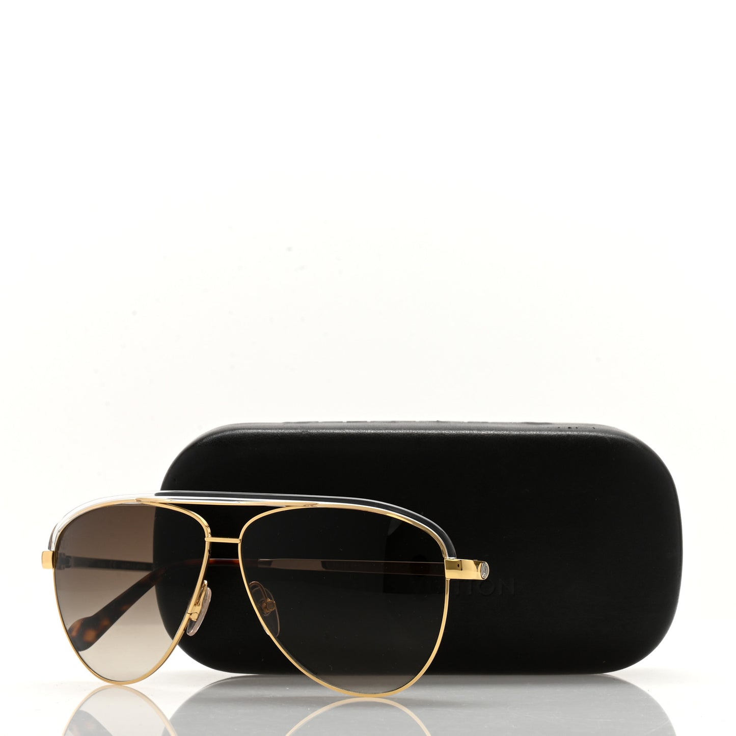 Jet Set Aviator Sunglasses Z0857U Gold