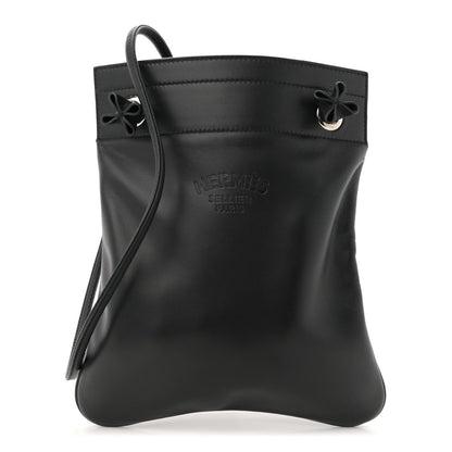 Hermes Milo Lambskin Swift Mini Aline Black 1 of 7