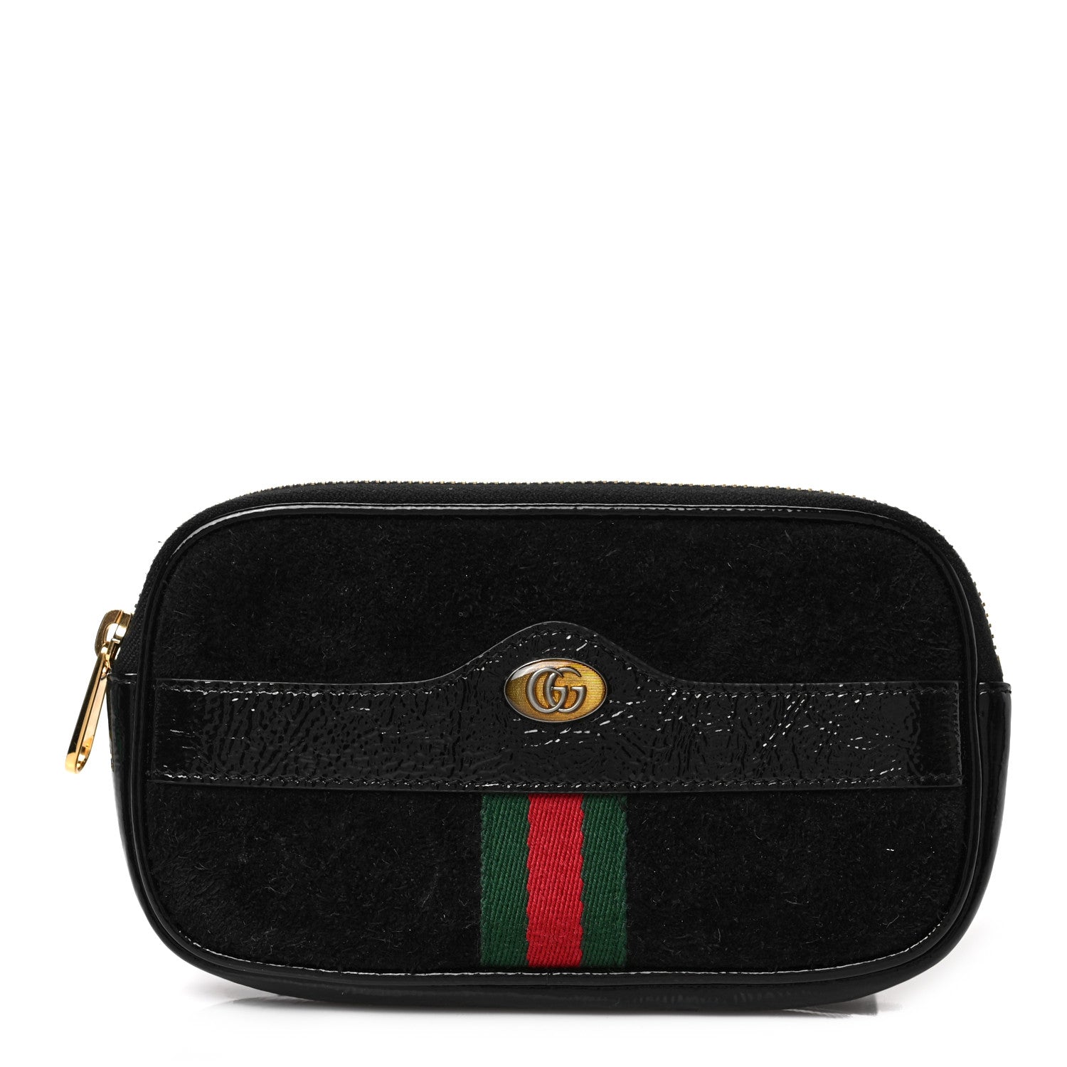Gucci Grained Calfskin Ophidia Belted iPhone Case 80 32 80 32 Black 1 of 7