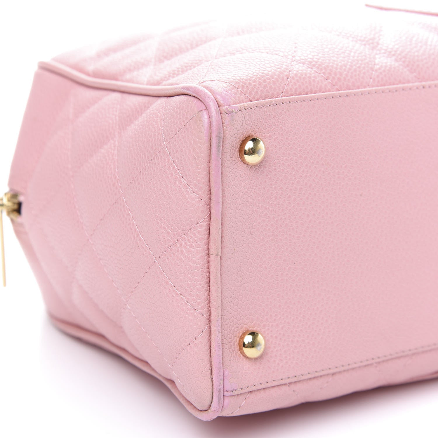 Chanel Caviar Quilted Large Bowler Pink 4 of 13