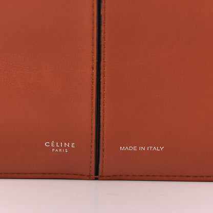 Celine Calfskin Medium Tri-Fold Bag Brick 7 of 16