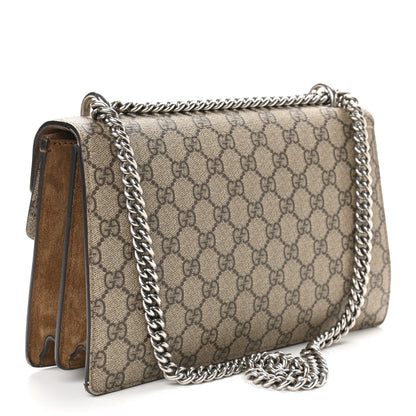 Gucci GG Supreme Monogram Small Dionysus Shoulder Bag Taupe 3 of 15