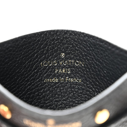 Louis Vuitton Empreinte Card Holder Black Beige 6 of 6