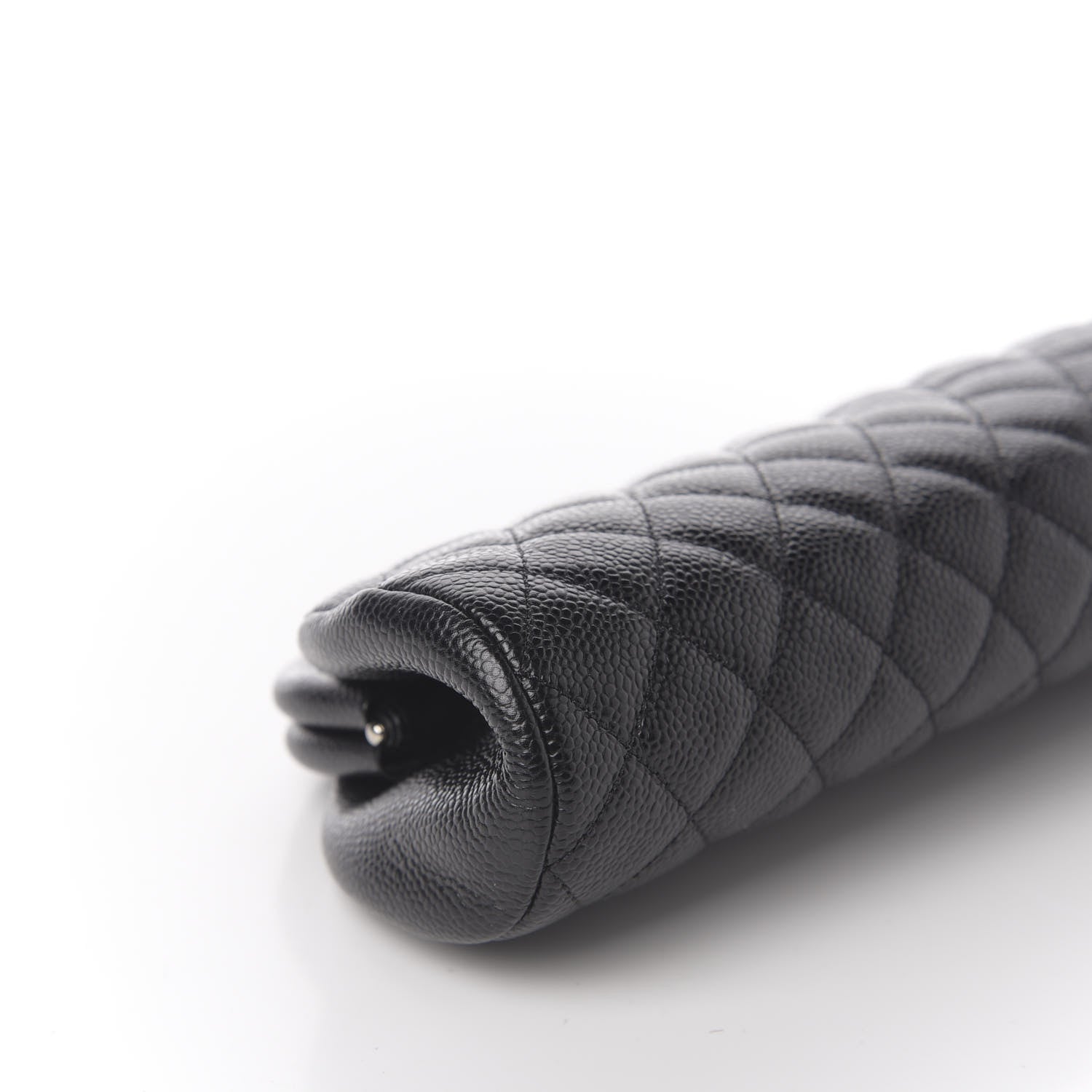 Chanel Caviar Quilted Timeless Clutch Black 5 of 9