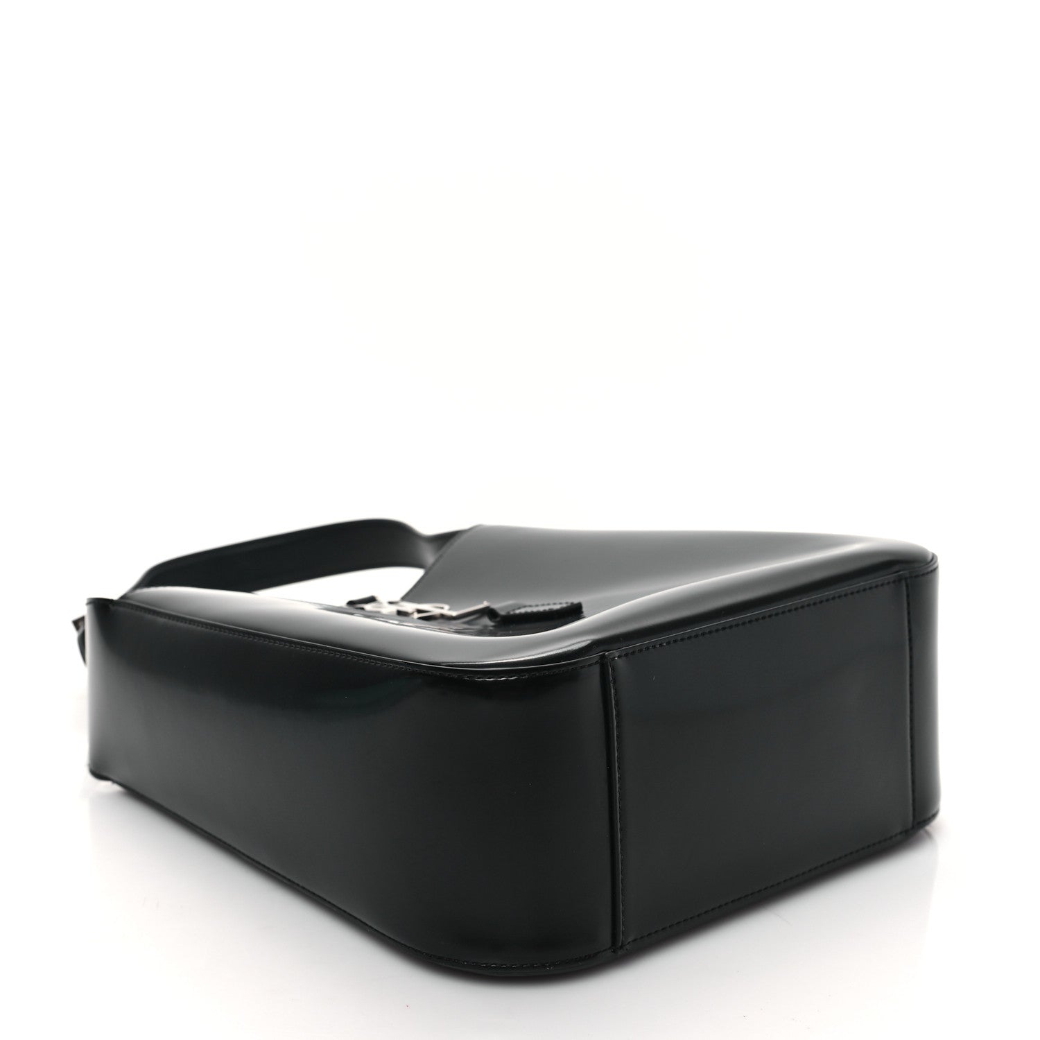 Saint Laurent Patent Small Le 5 A 7 Supple Hobo Black 5 of 10