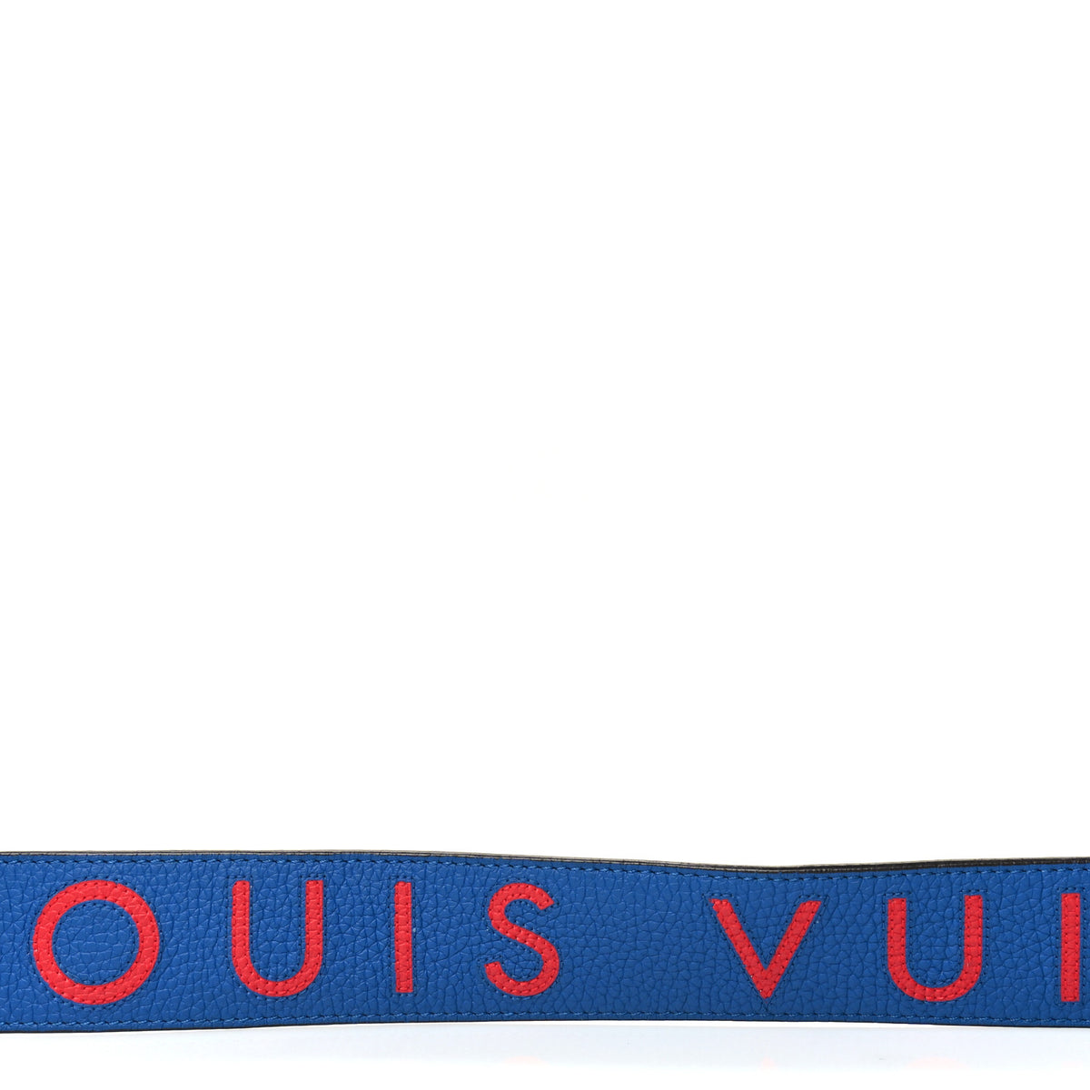 Taurillon Bandouliere Shoulder Strap Blue