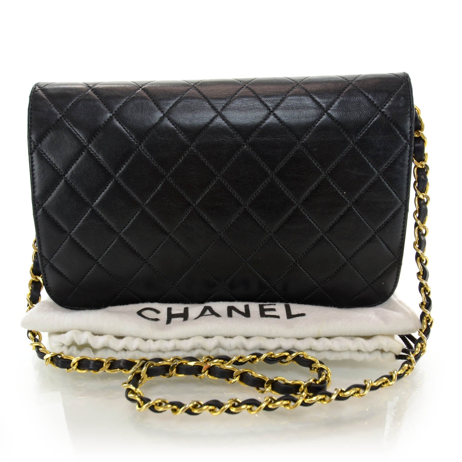 Chanel Lambskin Quilted Small Flap Black 3 of 9