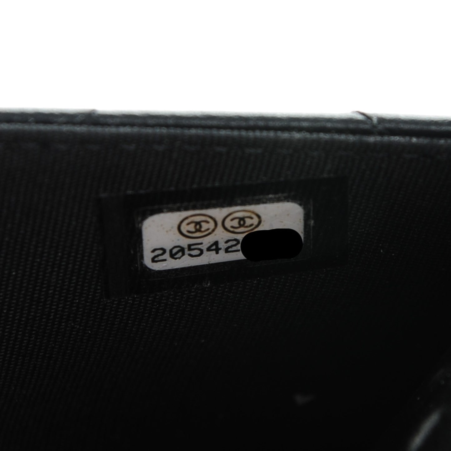 Lambskin Quilted Boy Wallet On Chain WOC Black