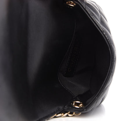 Chanel Lambskin Quilted Side Packs Black 7 of 12