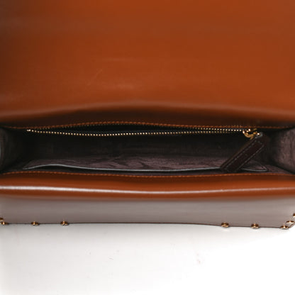 Saint Laurent Calfskin Medium Margaux Shoulder Bag Brick Ebony 4 of 15
