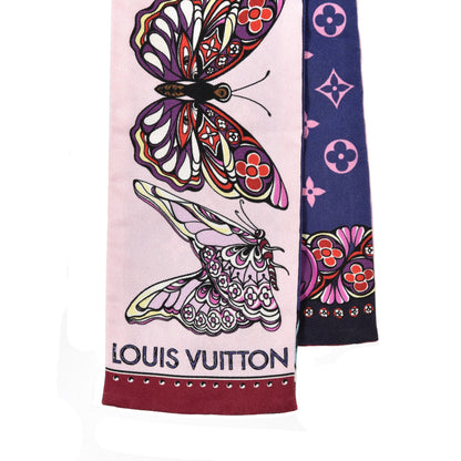 Louis Vuitton Silk Monogram World Of Love Bandeau Rose 2 of 3